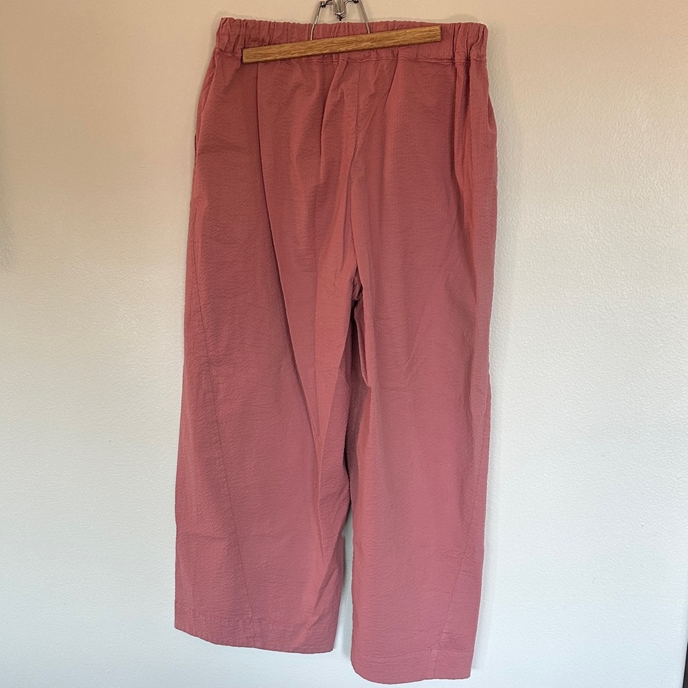 Brava Relaxed Wide Leg Pants in Rosewood